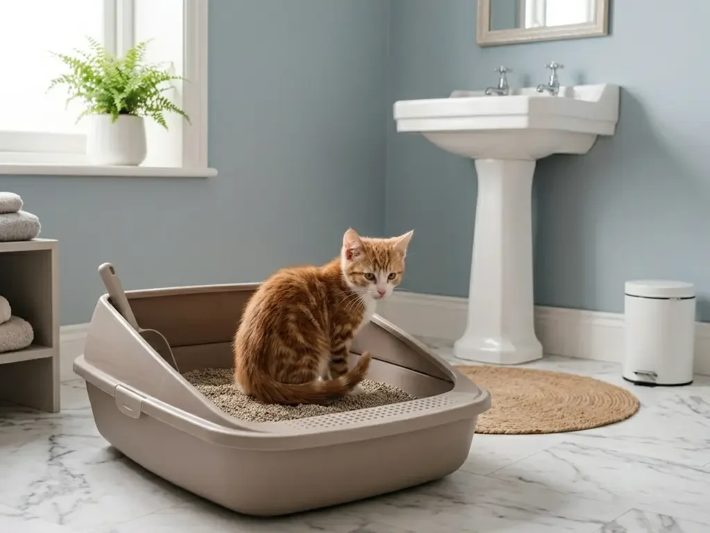 litter box training kitten tips