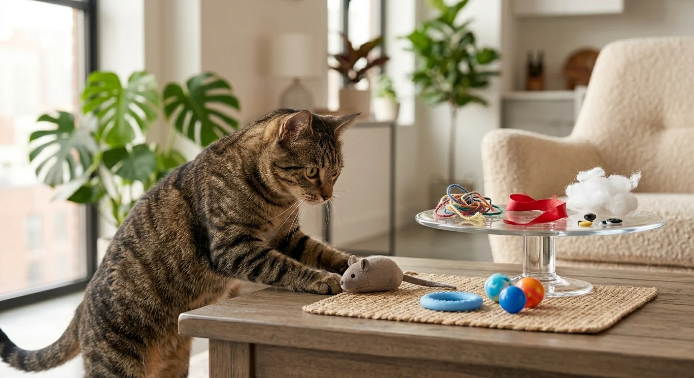 Cat toy safety and damaged toy hazards